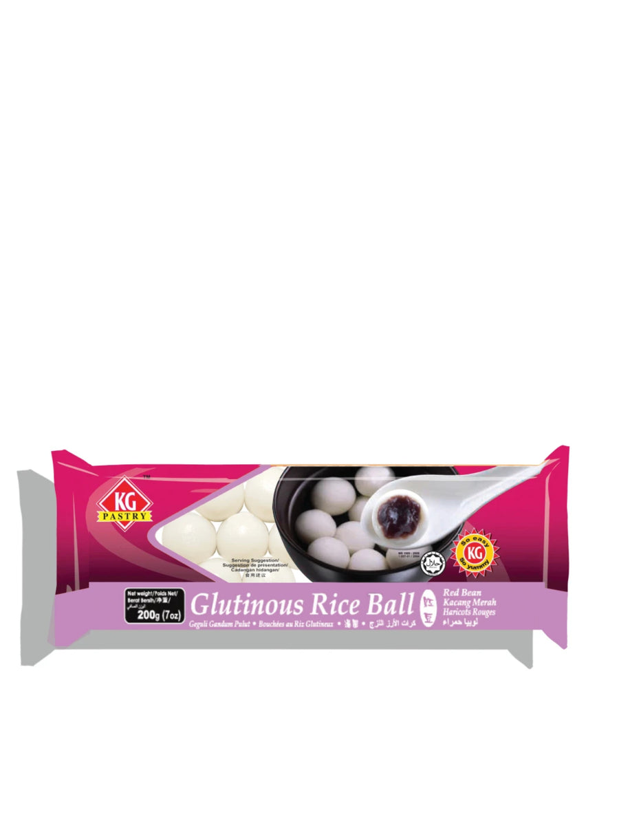 KG GLUTINOUS RICE BALL RED BEAN 200G – Village Grocer - M City