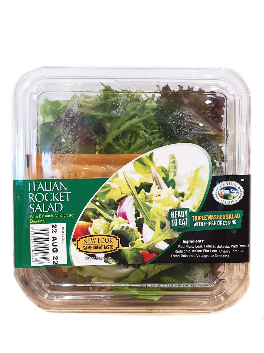 GG ITALIAN SALAD ROCKET BOWL 130G – Village Grocer - M City